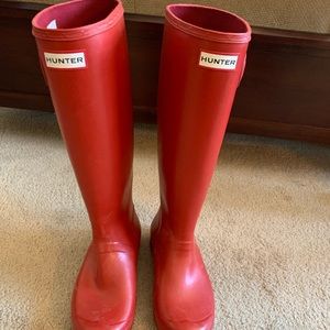 Hunter original tour packable rain boot